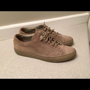 COMMON PROJECTS ORIGINAL ACHILLES LOW TAUPE SUEDE